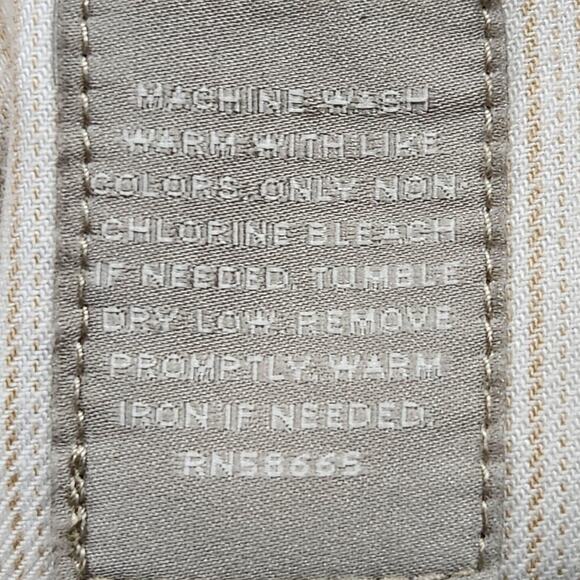 Nordstrom Pants Mens 38x32 Khaki Smartcare Wrinkle-Free Pleated Actual 38x29 - Picture 15 of 15